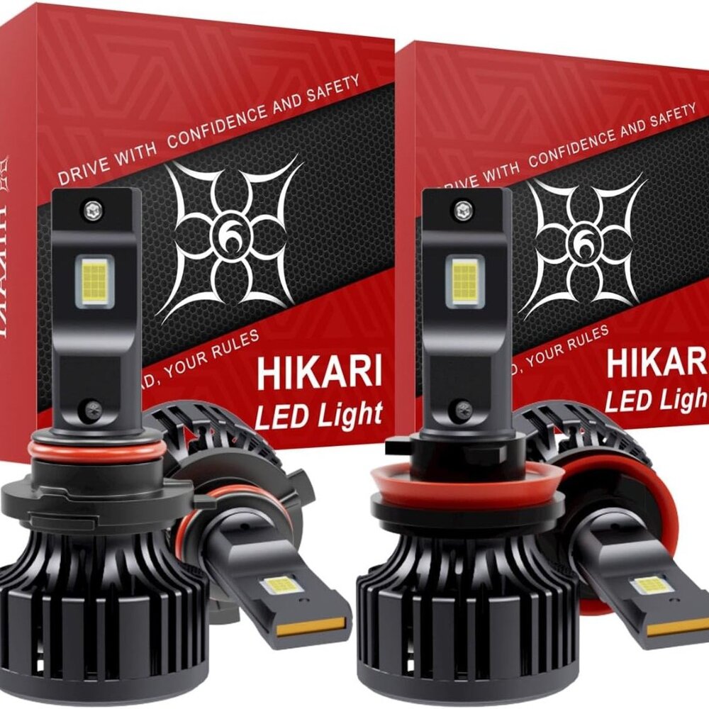 HIKARI LED Headlights Foglights Kit